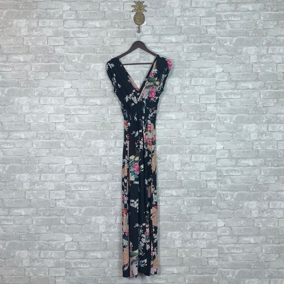 NWT Modcloth Feeling Serene Floral Maxi Dress - Picture 8 of 9